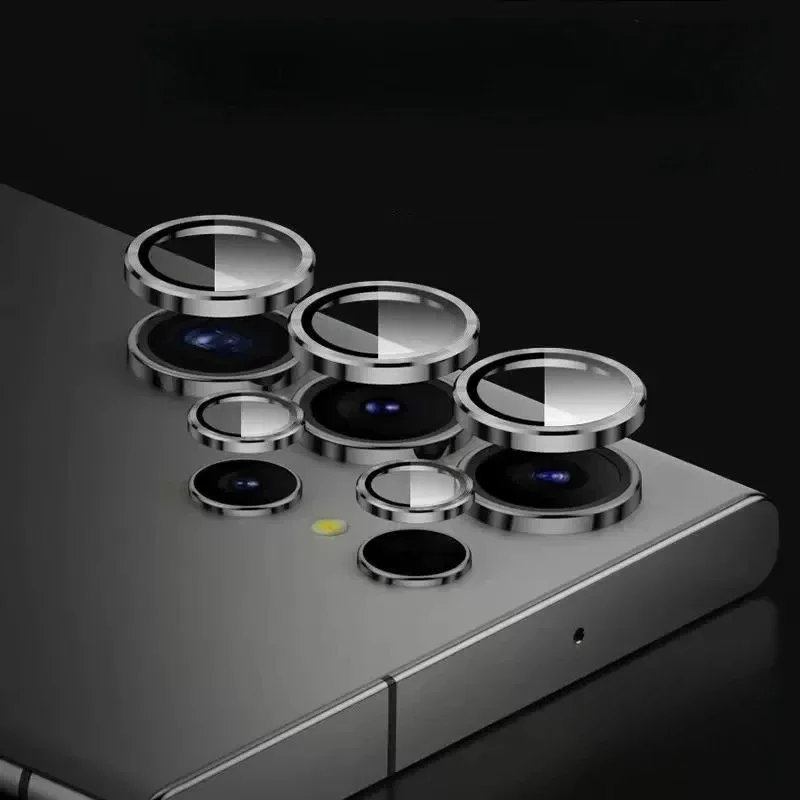 Premium Metal Camera Protector Rings with Alloy Glass Lens for Enhanced Back Protection