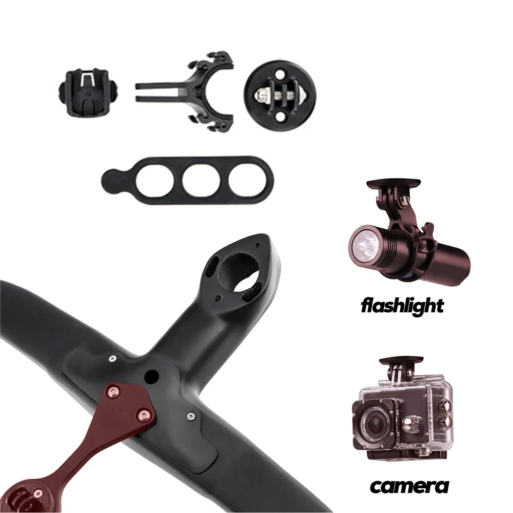 Road Bike Handlebar T800 Carbon Fiber Road Bicycles Handlebar Fully Internal Wiring Integrated For F12/F14 Series 1:1 Bicycle Parts