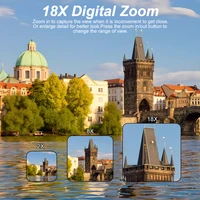 Compact Digital Photography Camera 4K 18X Digital Zoom Vintage Vlog Video Recorder YouTube 180° Flip Screen Selfile WiFi Web Cam - Image 4