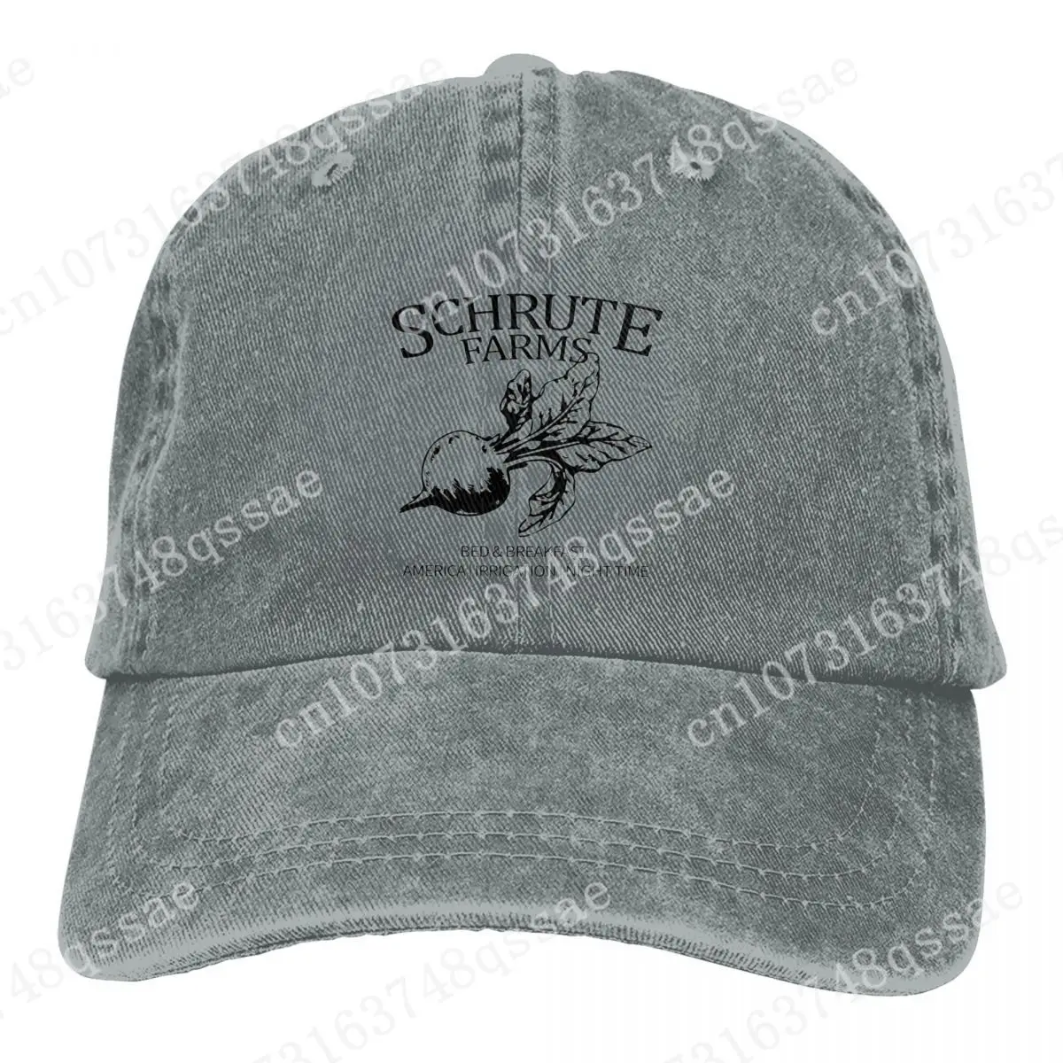 

The Office Dwight Merch Men Women Baseball Cap Schrute Farms Bed and Breakfast Distressed Cotton Caps Summer Gift Dad Hat