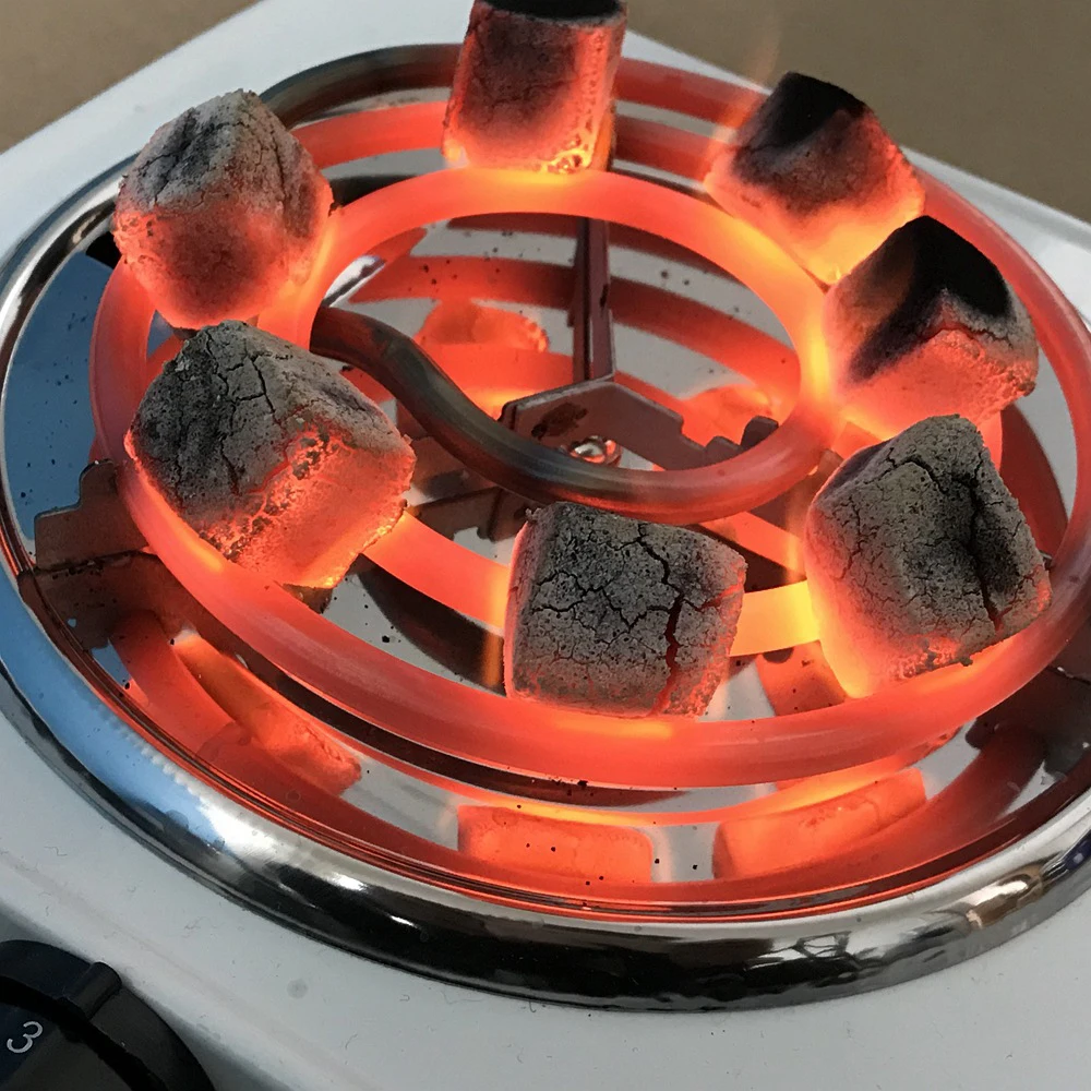 1000W Iron Burner Electric Stove Hot Plate Portable Kitchen Cooker Coffee Heater Milk Soup Durable Asjustable Quick 4