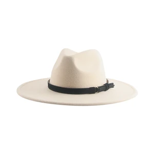 Шляпы для женщин шляпа фетровые кепки для джаза однотонные ремешки повседневные Формальные головные уборы для мужчин мужская фетровая шляпа мужская шляпа