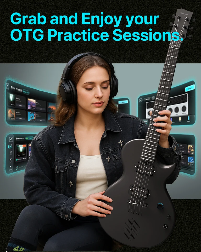 Enya エレキギター Nova Go Sonic スマート エレクトリック