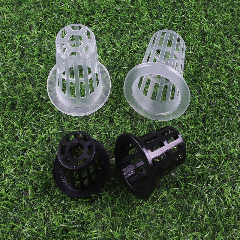 Hydroponic Basket Garden Vegetable Soilless Grow Net Pot Multi-Size Aeroponics Plastic Planting Mesh Pots 10pcs hydroponic plant pots
