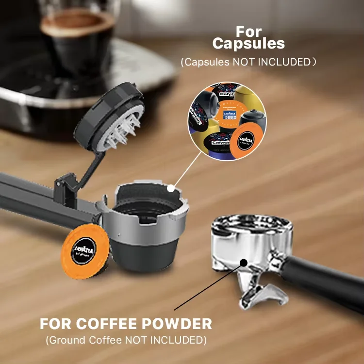 New Home Kitchen Electric Automatic Capsule Coffee Machine Coffee Maker 4