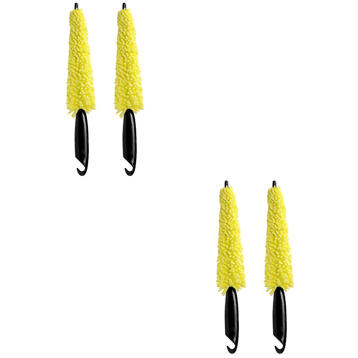 

4 pcs Universal Car Auto Wheel Tyre Rim Cleaning Brush Cleaning Washing Tool