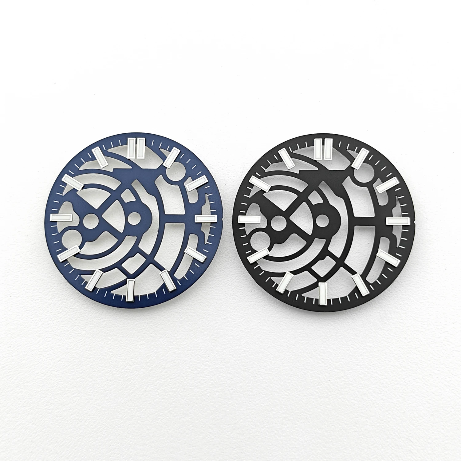 Luminous Black & Blue Dial - 28.5mm