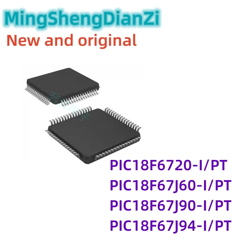 

5Pcs qfp64 PIC18F6720-I pic18f67j60 pic18f67j90 pic18f67j94