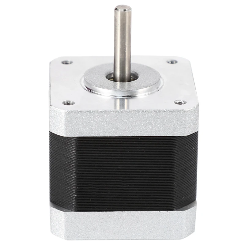 Nema 17 스텝퍼 모터 바이폴라 리드 4 개, 34mm, 12V, 1.5 A, 26Ncm..