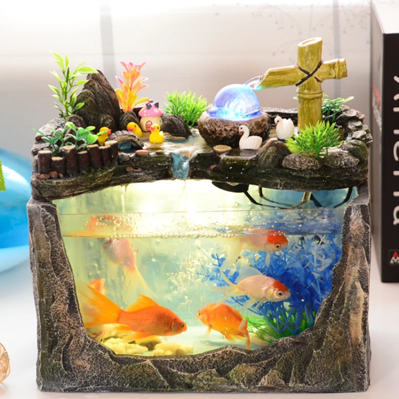 Fish Tank Decoration Ideas For Goldfish