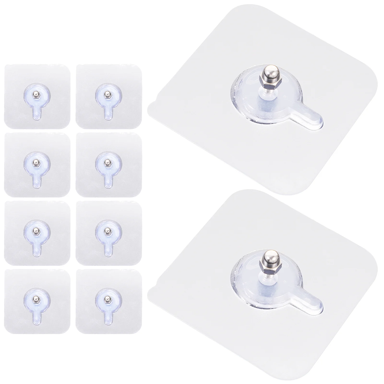 Punch-Free Non-Marking Screw Stickers Wall Picture Hook Invisible Traceless Hardwall Drywall Picture Hanging Kit