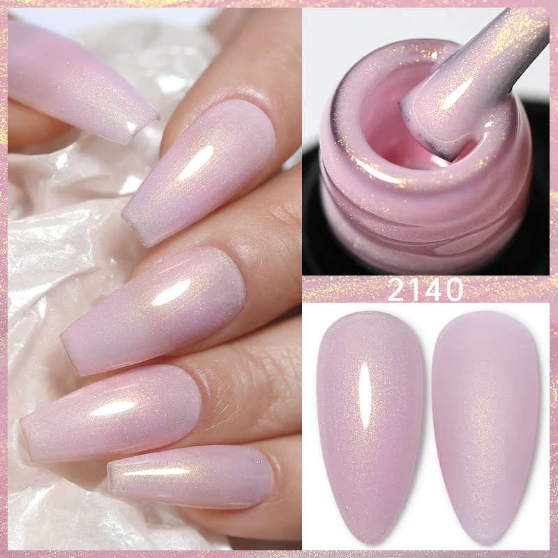 NAILCO 10ml 글리터 젤 네일 폴리쉬 베르니 세미 퍼머넌트 UV 젤 폴리쉬 네일 아트 젤 매니큐어 네일 바니쉬 젤 옹글 컬러