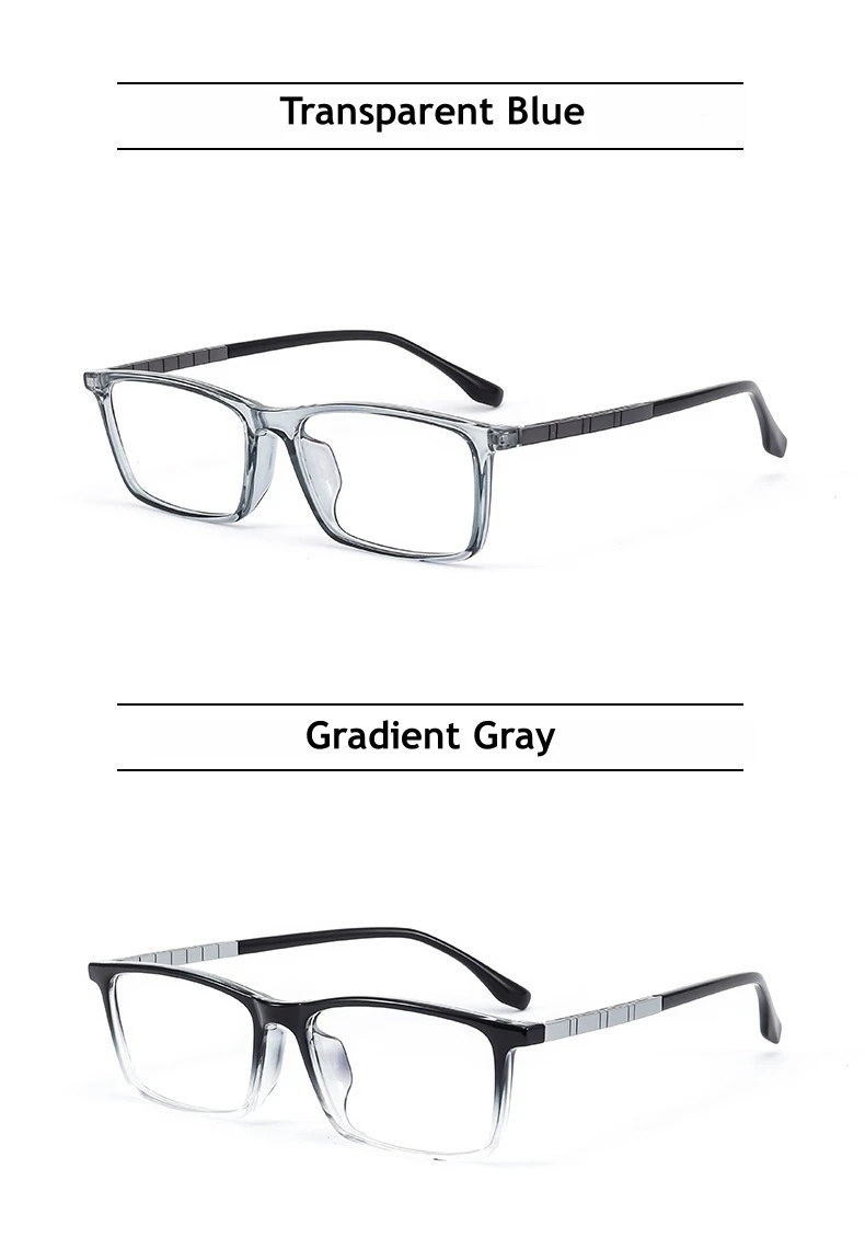 Momoja neue ultraleichte Business Freizeit tr reines Titan quadratische Damen Brillen gestell Herren optische Brille Rahmen – Detail 11