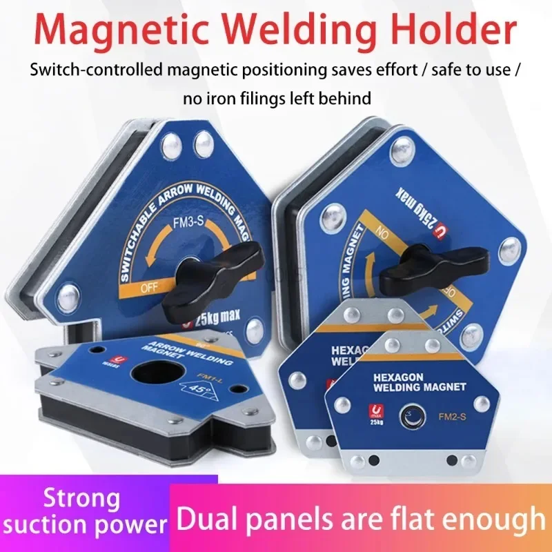 

Welding Positioner Magnetic Welding Holders Angle Solder Arrow Magnet Weld Fixer Positioner Ferrite Holding Auxiliary Locator