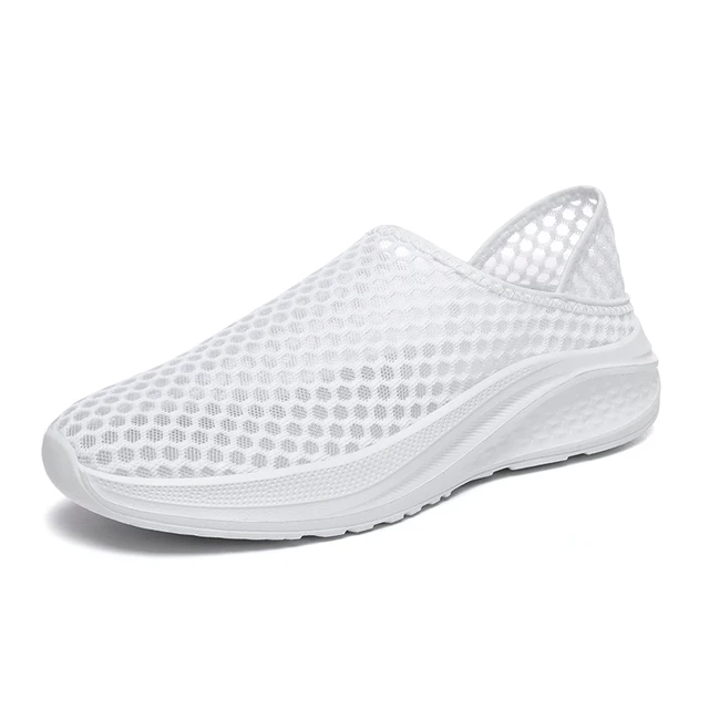Promoción de ventas, zapatillas de deporte para hombre, zapatillas deportivas transpirables con hoja de malla para correr, zapatillas ligeras para entrenamiento físico y caminar para hombre 3