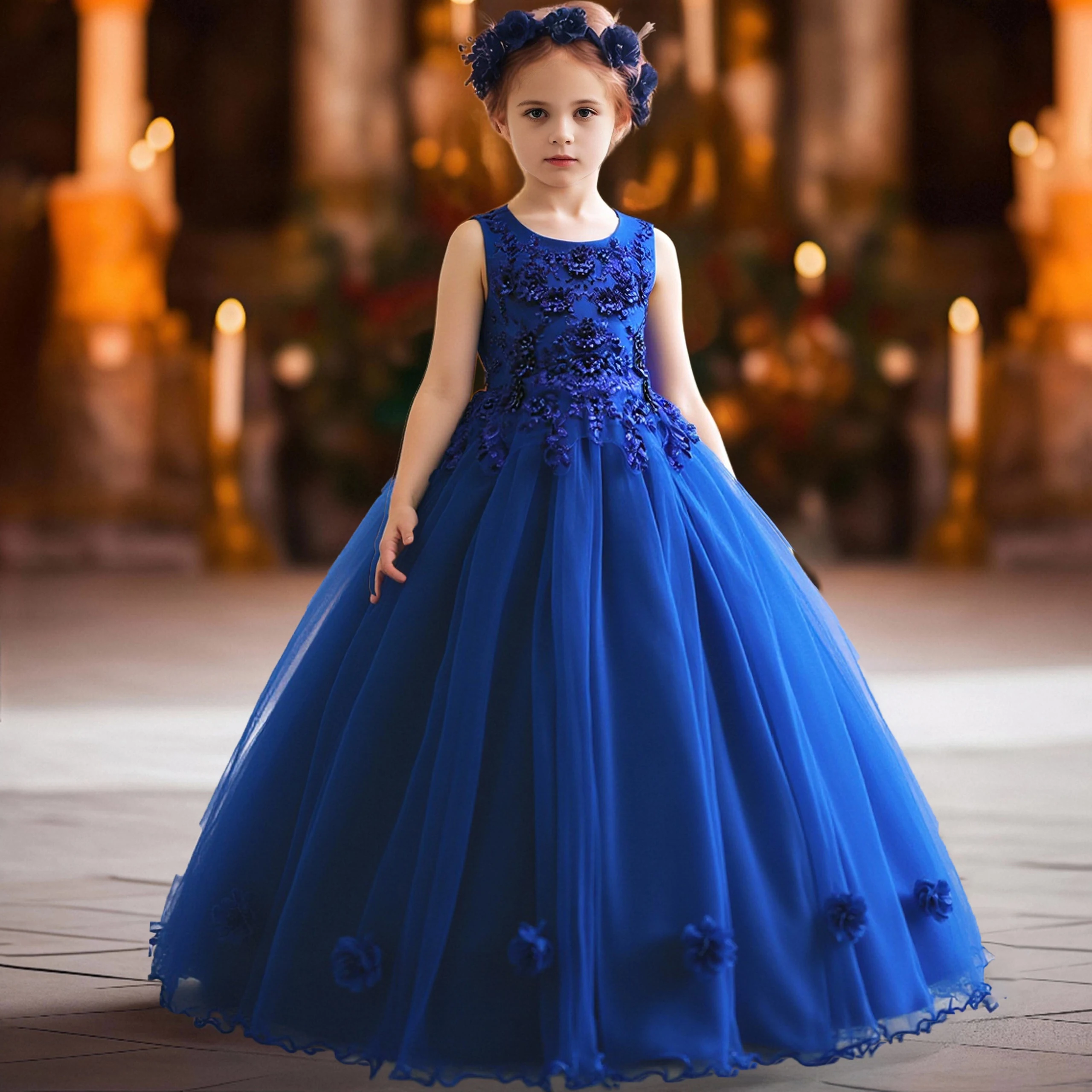 Ball Gown Vestidos Bonitos Para NiÃ±as De AÃ±os Vestidos Niña