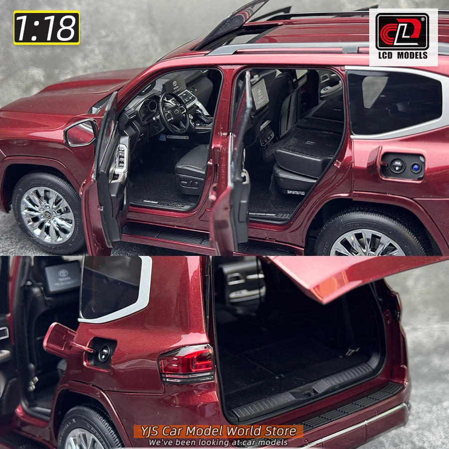 Sd7f8056bf2214d74a3a32052faa603f2I ランクル300 ZX 1/18 ダイキャスト模型 SUV ギフト コレクション