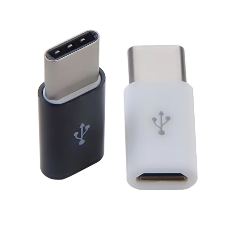 모든 Type-C 플러그용 휴대폰 충전 어댑터 Type-C-마이크로 USB 변환기