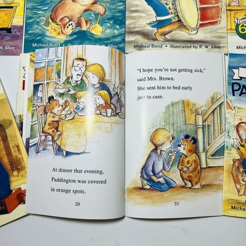 正規品 新品 Paddington 15冊セット ① 小学生 洋書 英語 多読 8 Books/set English Picture Book I Can Read Paddington