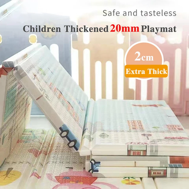 Foldable Cartoon Baby Play Mat Xpe Puzzle Children's Mat Thick Baby Crawling Play Mat Game Playmats Waterproof Rug Soft Foam Mat 2