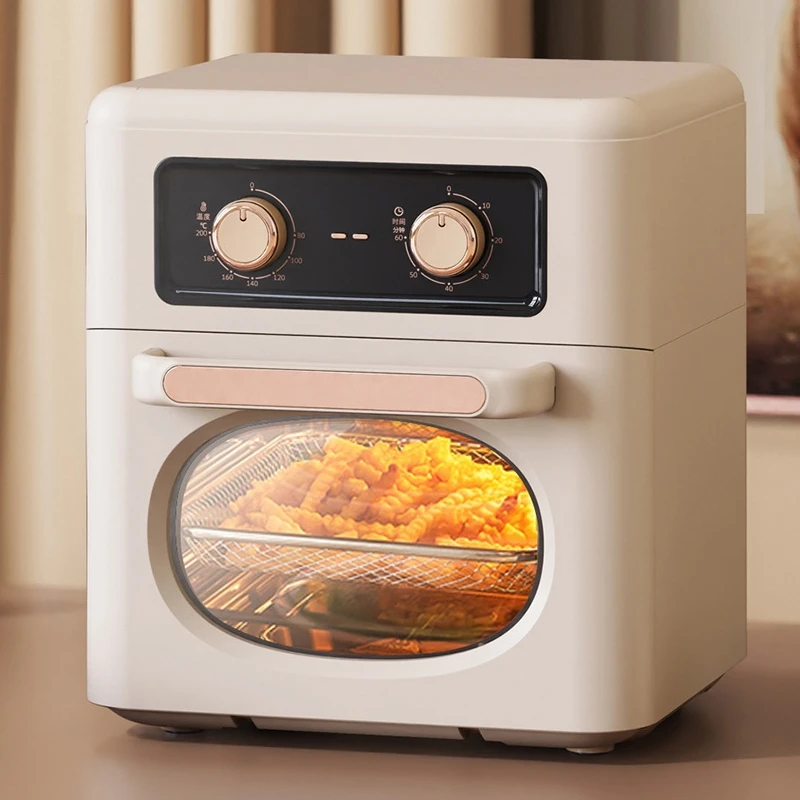 12L electric deep fryers oven 2 independent baskets 0 oil smart air fryer on sale