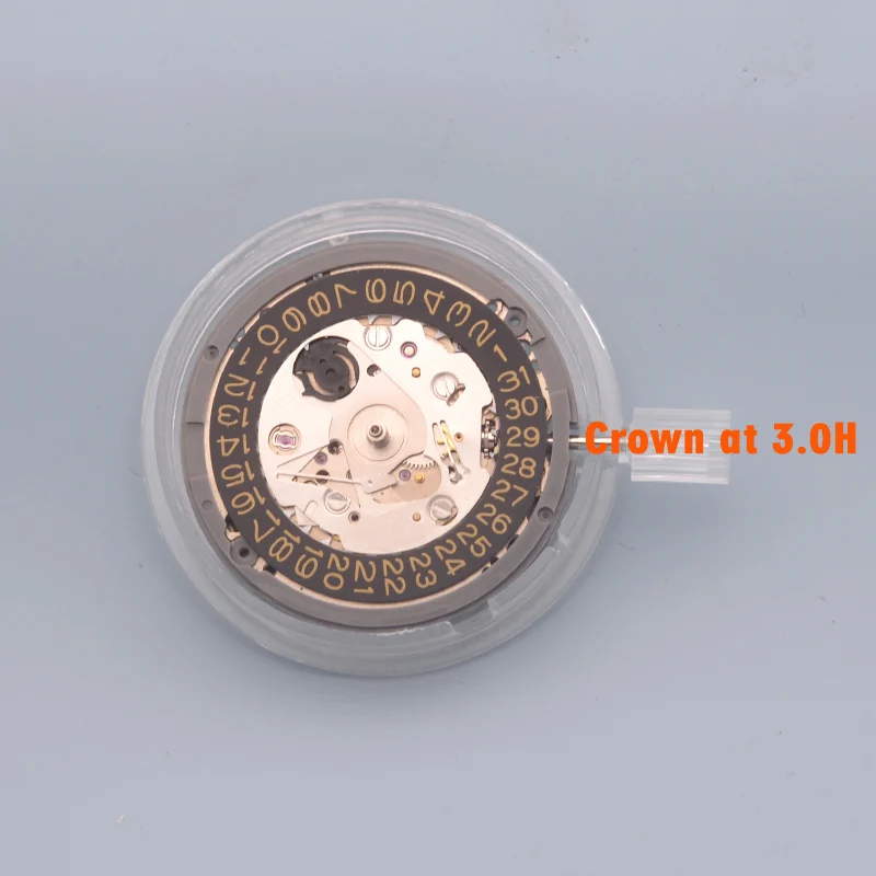 Japan Seiko NH35 NH35a Movement Crown at 3.0 3.8 Machinery Movement Silent Clock Brand Original 24 Jewels NH35 Automatic Movt