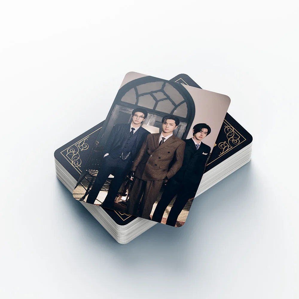 55 개/대 한국 아이돌 새 앨범 MEMORABILIA Lomo 카드 패션 소년 조합 HD 인쇄 Photocard 팬 컬렉션 선물