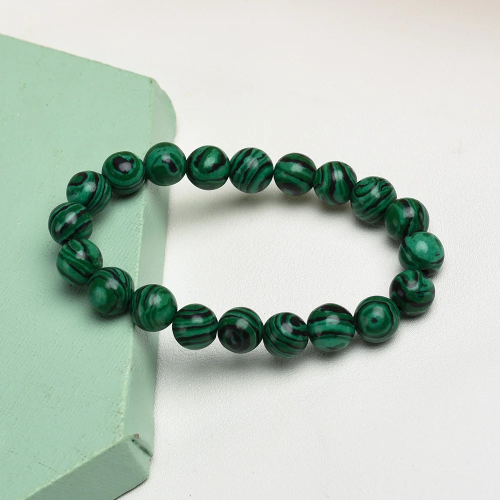 Bracelet Malachite | Bijoux en pierres naturelles