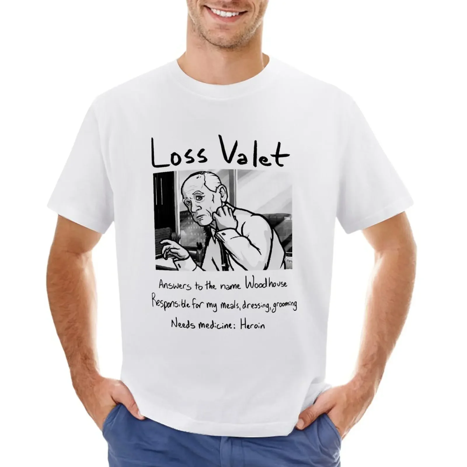 

Loss Valet T-Shirt quick-drying sweat t shirts for men graphic