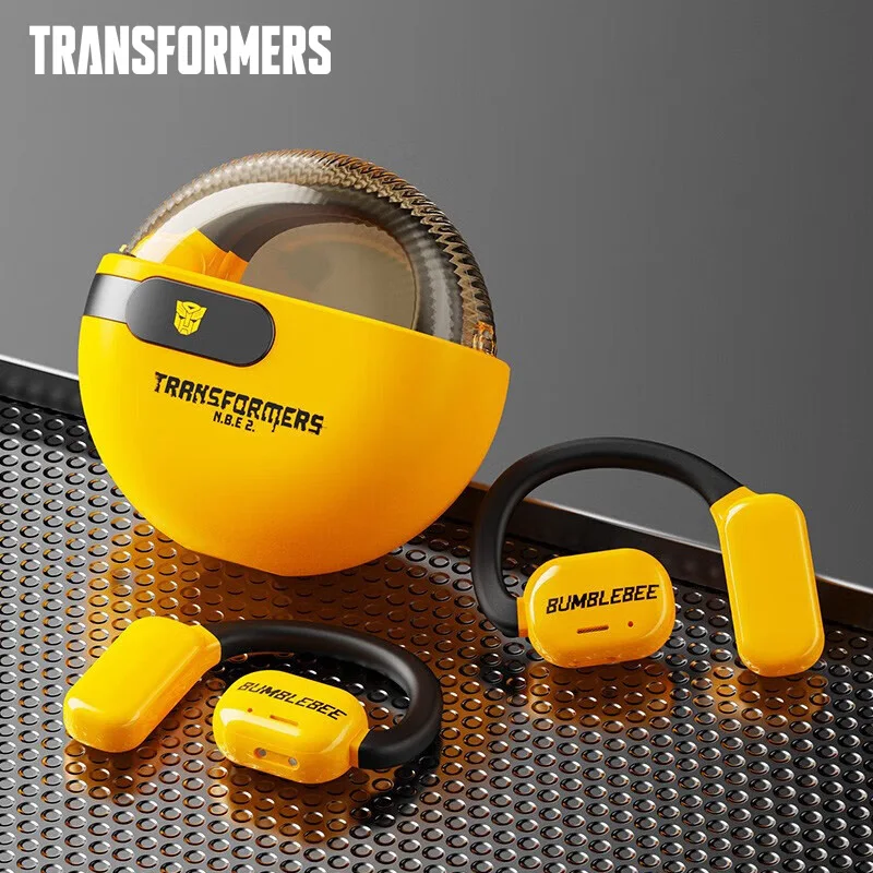 TRANSFORMERS TF-T09 New Ear Hook Wireless Headphones Bluetooth 5.3 Earphones Sports Earbuds Gaming Earphone Long Battery