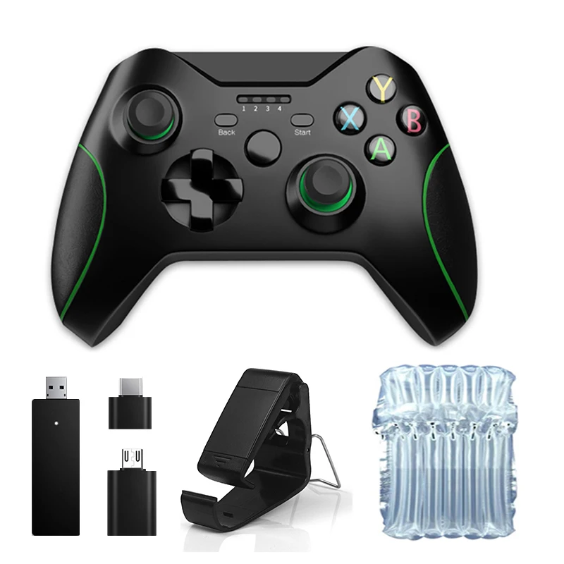 Data Frog 2.4GHz Wireless Gamepad Joystick Control For XBox One Controller For Win PC For PS3/Xbox Series X S Controller 