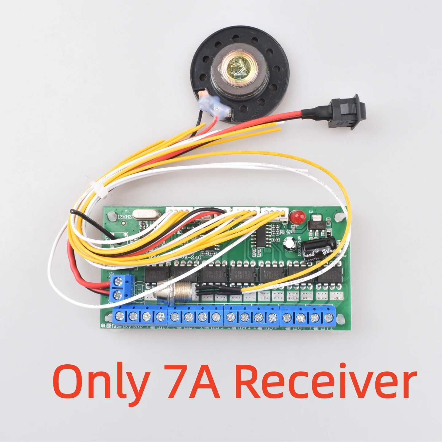 Kit Récepteur et Contrôleur 7A/20A pour Tank Robot RC - Pièces de Rechange