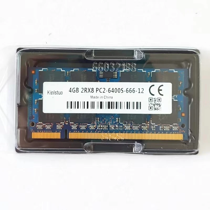 800mhz ddr2 4gb 2rx8 PC2-6400s-666-12 sodimm 1.8v do caderno memoria
