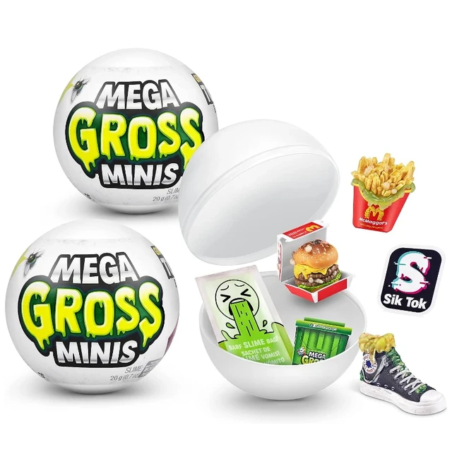 Zuru Mega Gross Mini Super Disgusting Food Product Simulation Mini Toys  Hobbies Action Figures Holiday Gifts for Children - AliExpress