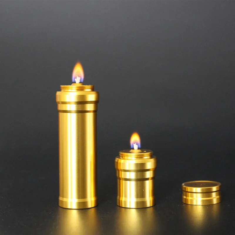 Long metal alcohol lamp sealed without leakage explosion-proof portable manual moxibustion |