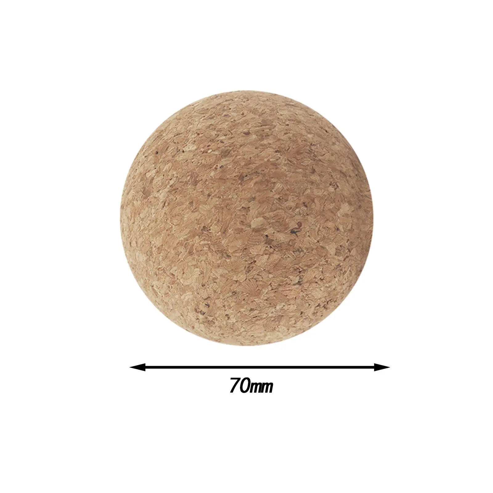 Cork Massage Ball Portable Lower Back Women Myofascial for Exercise Home Gym