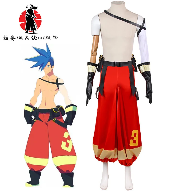 PROMARE Galo Thymos Comic Con Party Cosplay Costume