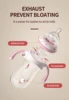 Oberni PP Material 270ml+330ml combination Baby Milk Bottle Promotion Product  Portable Anti Colic Feeding With Silicone  Nipple 5