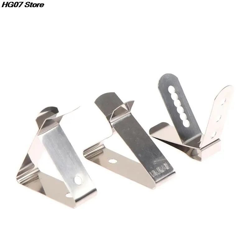 1PC Siliver Thermometer Holder Multi Angle Probe Clips Adjustable Cup