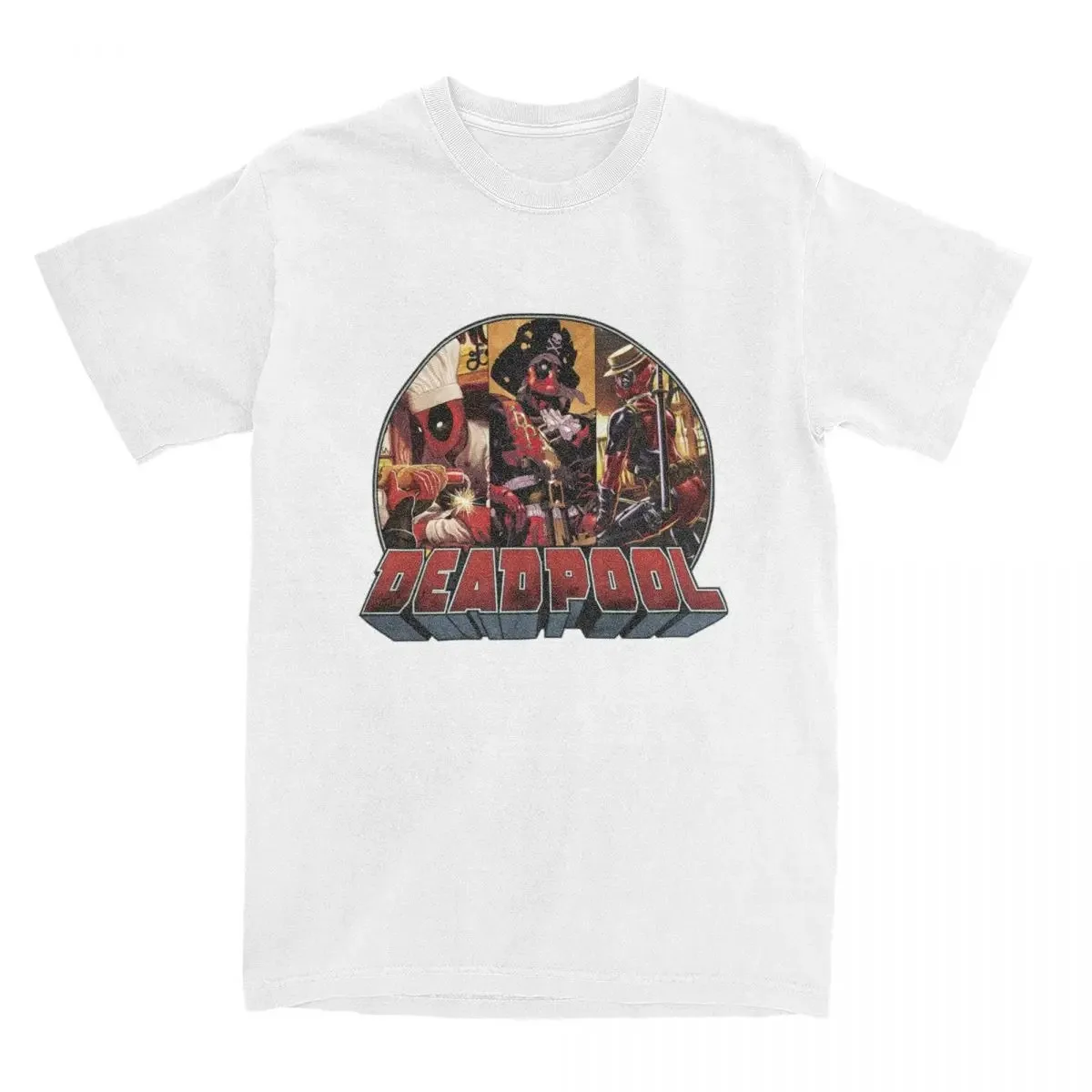 

Men Women T-Shirts Deadpool In Disguise Vintage Cotton Tee Shirt Short Sleeve T Shirts Round Neck Tops Big Size y2k