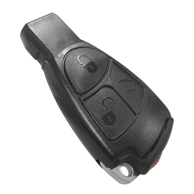 Upgrade your Mercedes Benz car key with the XNRKEY 3/4 Button Modified Smart Remote Car Key Shell Case Fob
