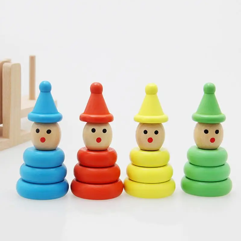 

1 Set Building Block Assembly Bricks Toy Balance Tower Puzzle Game Kids Boys Girls Desktop Toys Birthday Gifts