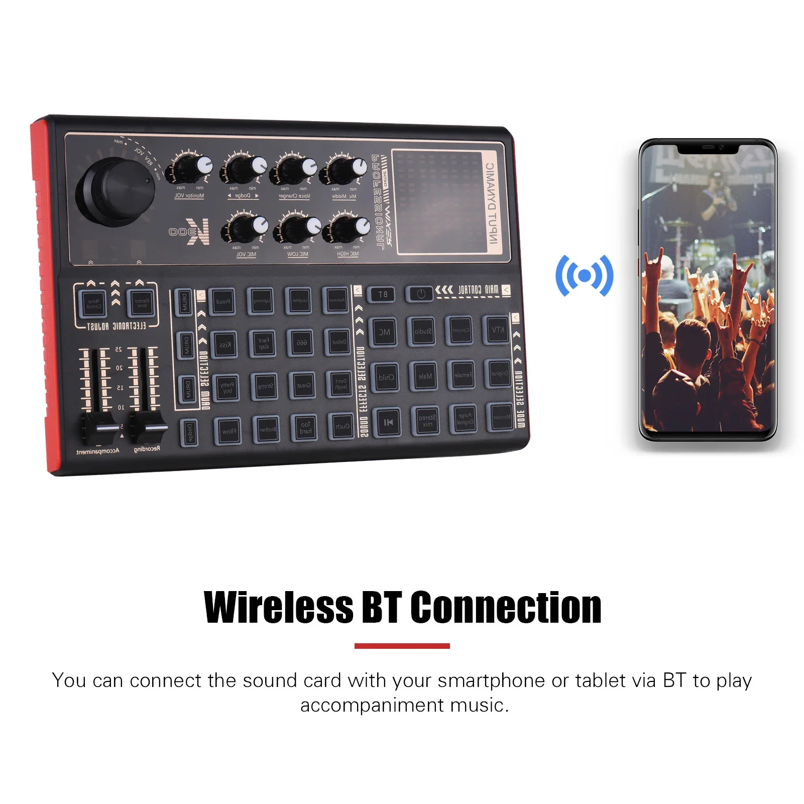 SK300 ライブサウンドカード ボイスチェンジャー　オーディオミキサー Amazon.co.jp: SK300ライブサウンドカード外部ボイス