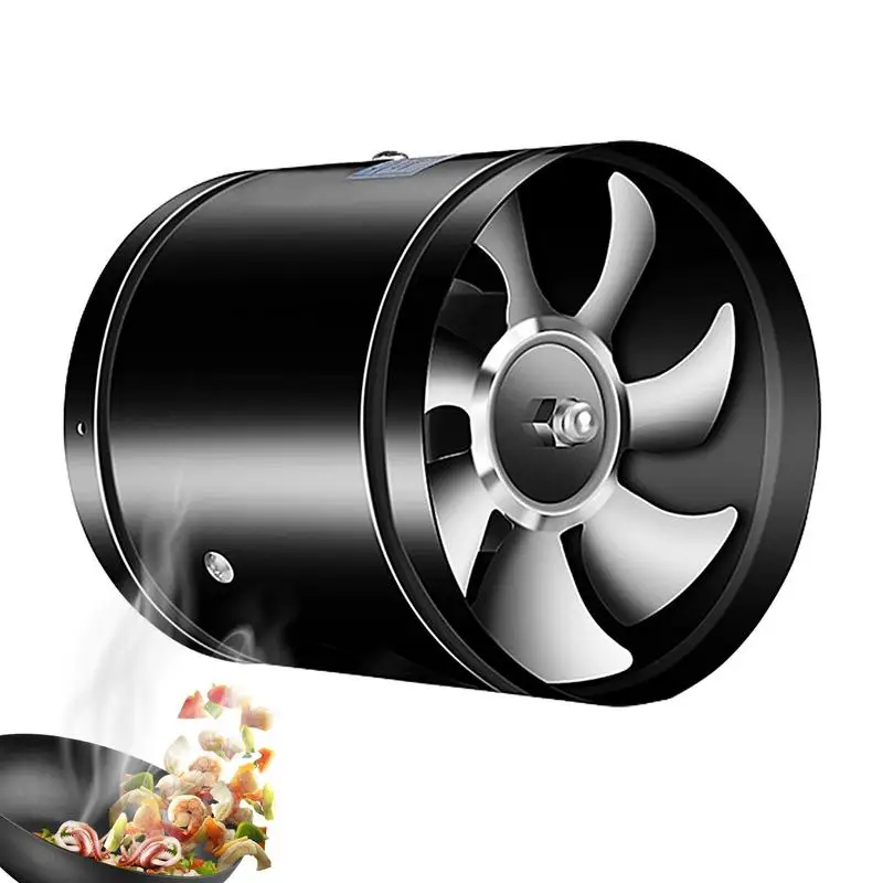 

Multifunctional E Exhaust Fan Duct Ceiling Air Ventilation Blower Metal Exhaust Kitchen Ventilation Fan With Low Noise & Leaves