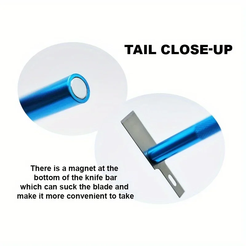 precision ultra durable 13 aluminum alloy carving knives - sharp blades for Paper Cuttings, film applications and DIY crafts