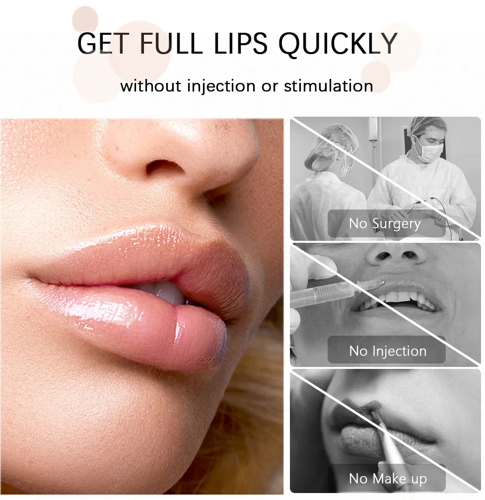 Instant Volumising Lip Plumper Oil Collagen Lip Plumping Gloss Moisturizer Repair Makeup Increases Elasticity Sexy Lip Cosmetics 5