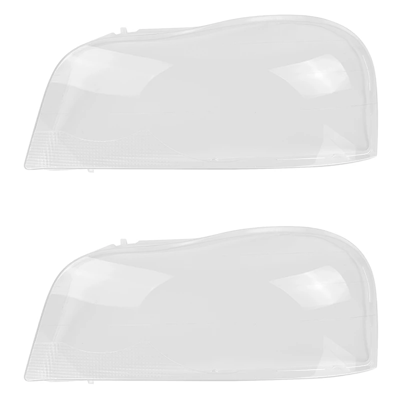 

2X For Volvo XC90 2004-2013 Left Headlight Shell Lamp Shade Transparent Lens Cover Headlight Cover