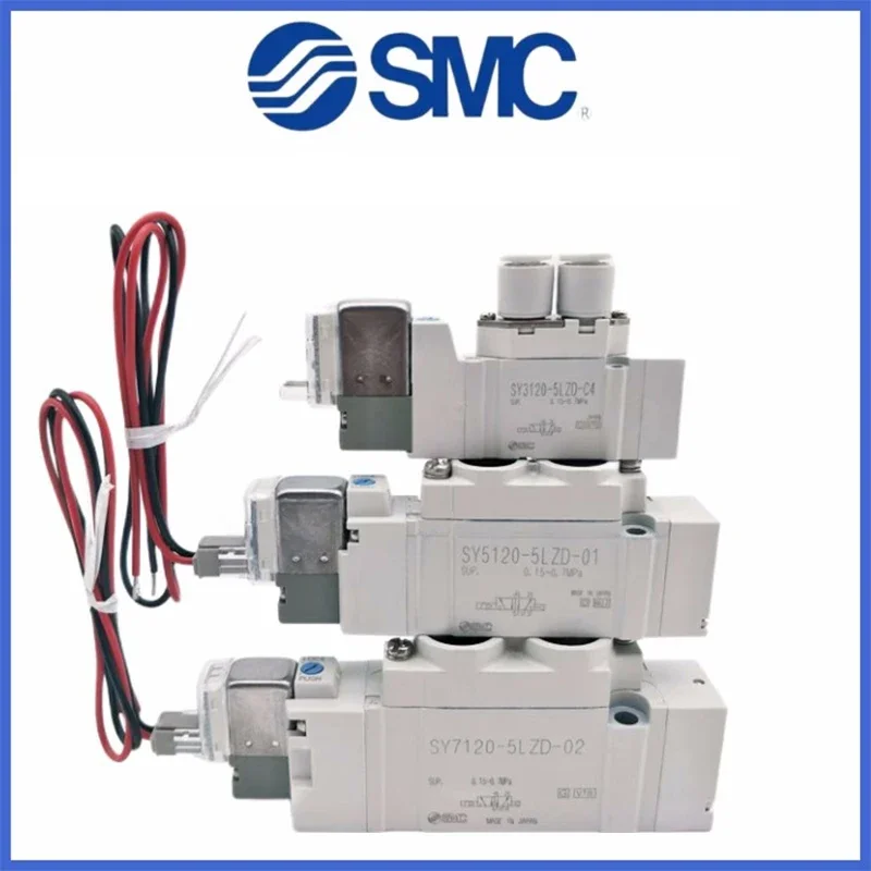 SMC SY3220-1GZ-C6 ソレノイドバルブ ポート数5 SY3120-5LZ-C6-F1 ポートソレノイドバルブ SYシリーズ SMC 切替