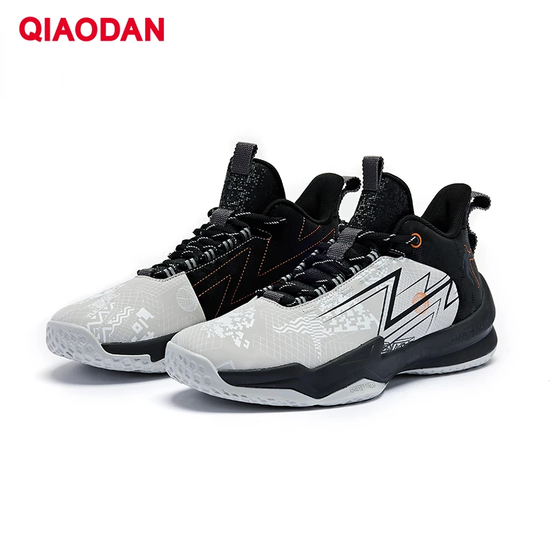 

QIAODAN Basketball Shoes for Men 2024 New Hard-Wearing Anti-Slippery Professional Breathable Athletic Sneakers AM43230105