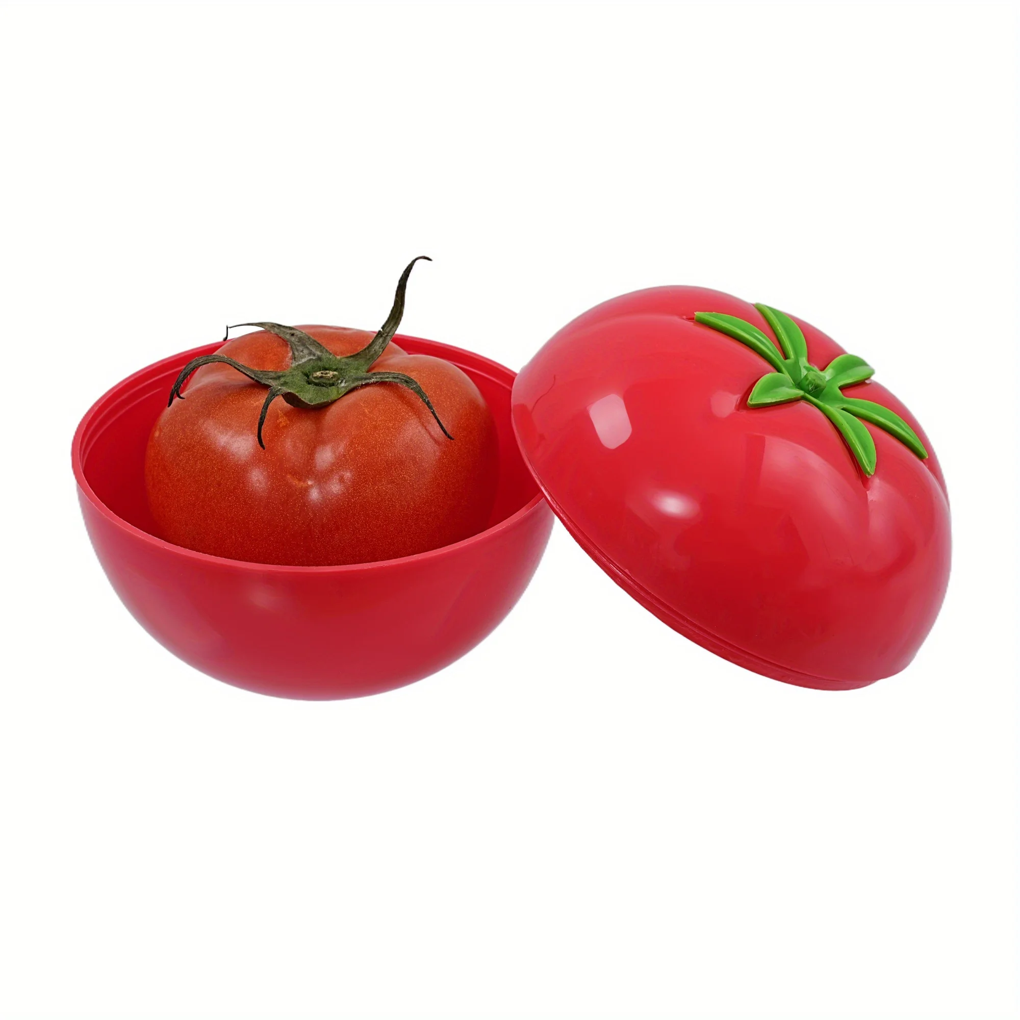 5PCS Clear Fruit And Vegetable Storage Box for Lemon Pepper Tomato Onion Garlic Kitchen Organizer